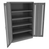 Jumbo Storage Cabinet w/ Perforated Doors - 48"W x 24"D x 78"H