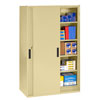 Jumbo Sliding Door Storage Cabinet - 48"W x 27 1/4"D x 78"H
