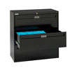 Three Drawer Lateral File - 36"W x 17 15/16"D x 39 3/8"H