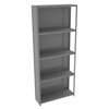 5 Shelf Q-Line Shelving Closed Adder Unit - 22 Gauge, 36'W