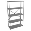 5 Shelf Q-Line Shelving Open Adder Unit - 22 Gauge, 48"W