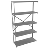 5 Shelf Q-Line Shelving Open Adder Unit - 22 Gauge, 48"W