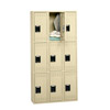 Triple Tier Locker - Three Wide w/o Legs, 45'W (Assembled)