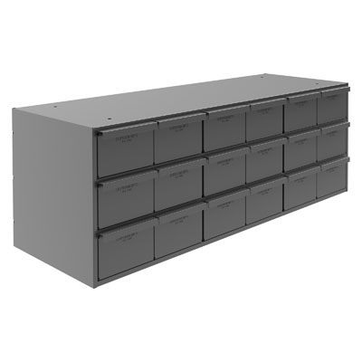 18 Drawer Cabinet - 11-1/4" Deep Drawers