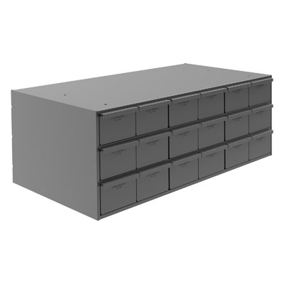 18 Drawer Cabinet - Jumbo 17" Deep Drawers