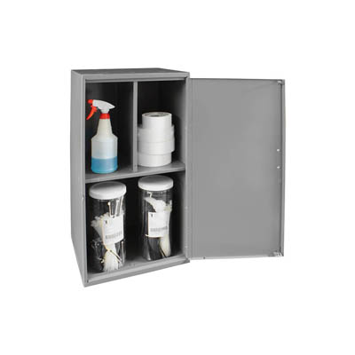Wall Mountable Utility Cabinet, Interchangable Shelves