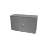Wall Mountable Utility Cabinet, 1 Adjustable Shelf