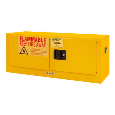 Flammable Safety Cabinet, 12 Gallons (45L) Horizontal