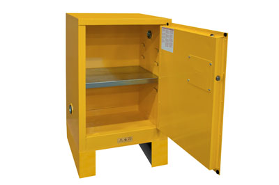 Flammable Safety Cabinet with Legs, 12 Gallons (45L)