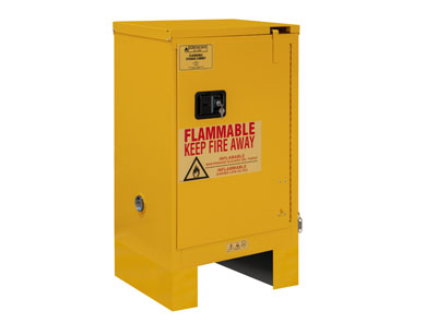 Flammable Safety Cabinet with Legs, 12 Gallons (45L)