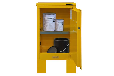 Flammable Safety Cabinet with Legs, 12 Gallons (45L)