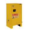 Flammable Safety Cabinet with Legs, 16 Gallons (61L)