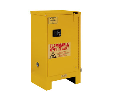 Flammable Safety Cabinet with Legs, 16 Gallons (61L)