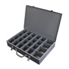 Large Steel Compartment box w/ 24 Openings, 18' Wide