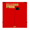Flammable Storage Cabinet, Red, 2 Self Close Doors, 30 Gallons (114L)