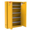 Flammable Storage Cabinet For Paint & Ink, Self Closing Doors, 30 Gallons (114L)