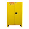 Flammable Safety Cabinet with Legs, 45 Gallons (170L) - 43"W x 18"D