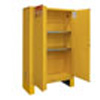 Flammable Safety Cabinet with Legs, 45 Gallons (170L), Manual Close Doors