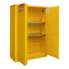 Flammable Safety Cabinet, 45 Gallons (170L) , Manual Close Doors