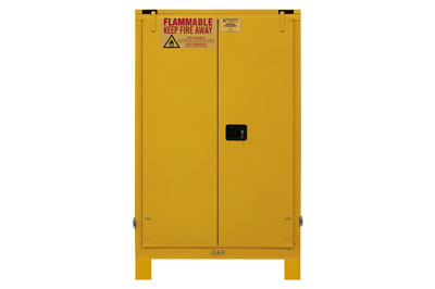 Flammable Safety Cabinet with Legs, 45 Gallons (170L)