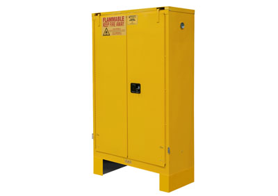 Flammable Safety Cabinet with Legs, 45 Gallons (170L)