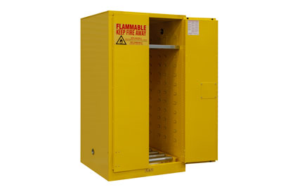 Flammable Storage Cabinet, Vertical Drum Storage