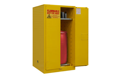Flammable Storage Cabinet, Vertical Drum Storage