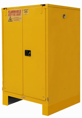 Flammable Safety Cabinet with Legs, 60 Gallons (227L)