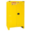 Flammable Safety Cabinet with Legs, 90 Gallons (340L) - 43"W x 34"D x 72-3/8"H
