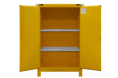 Flammable Safety Cabinet with Legs, 90 Gallons (340L)