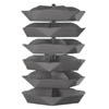 6 Shelf 44" Rotabin (5 compartments per shelf)