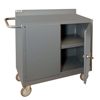36" Wide Mobile Cabinet with Lockable Storage Compartment 