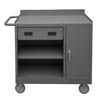 Mobile Cabinet with Drawer, Shelf & Lockable Storage Compartment - 36'W
