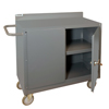 48" Wide Mobile Cabinet with Lockable Storage Compartment 
