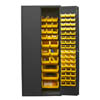 14 Gauge Cabinet with 138 Hook-On Bins - 36'W x 24'D x 84'H