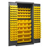 16 Gauge Cabinet with 138 Hook-On Bins - 36"W x 24"D x 84"H