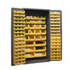 16 Gauge Cabinet with 126 Hook-On Bins - 36'W x 24'D x 72'H