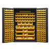 16 Gauge Cabinet with 186 Hook-On Bins - 48'W x 24'D x 72'H