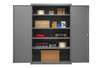 16 Gauge Cabinets, 48" Wide, Adjustable Shelves