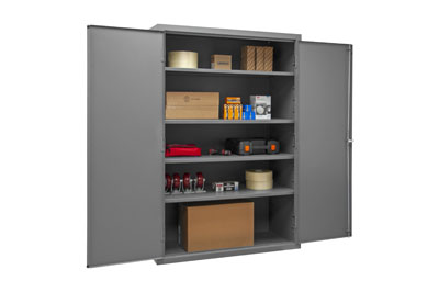 16 Gauge Cabinets, 48" Wide, Adjustable Shelves