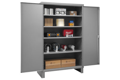 16 Gauge Cabinets, 48" Wide, Adjustable Shelves