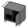 3118 Series, Mobile Bench Cabinet with 2 Drawers & 1 Door (1,200 lbs. capacity)