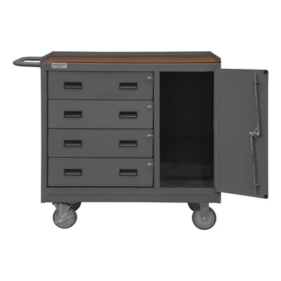 3121 Series, Mobile Bench Cabinet , 4 Drawers|Half Cabinet