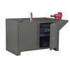 Stationary Work Station with 1 Shelf - 48" Wide