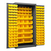 36" - Wide Cabinet with 132 Bins (Flush Door Style)