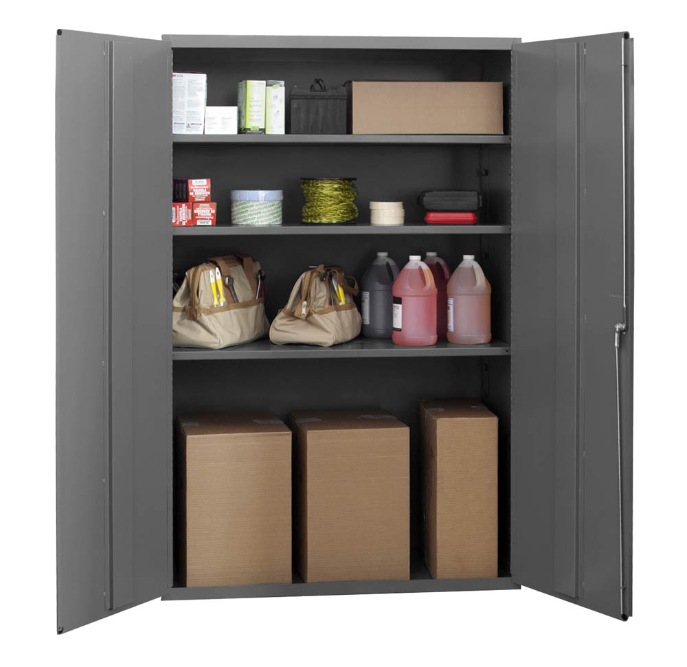 48"W x 24"D x 72" Cabinet with 3 Adjustable Shelves