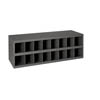 16 Open Bin - 12" Deep - Slope Shelf