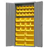 36" Wide Cabinet with 36 Bins (Flush Door Style)