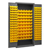 14 Gauge Cabinet with 156 Hook-On Bins - 36'W x 18'D x 84'H