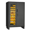 14 Gauge Electronic Access Cabinet with Hook-On-Bins, 48'W